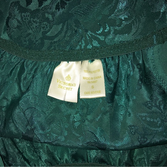 Vintage Victoria’s Secret Camisole Shorts PJ Teddy Bodysuit Size S - Picture 4 of 13